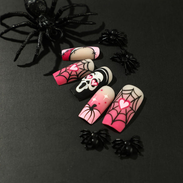 12 Sizes-24 Pcs Press On Nails JP2510
