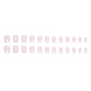 12 Sizes-24 Pcs Press On Nails W1268