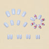12 Sizes-24 Pcs Press On Nails Y266