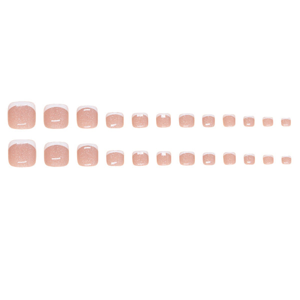 12 Sizes-24 Pcs Press On Nails F152