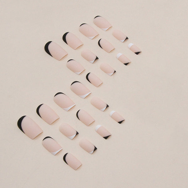 12 Sizes-24 Pcs Press On Nails W644