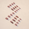 12 Sizes-24 Pcs Press On Nails W450