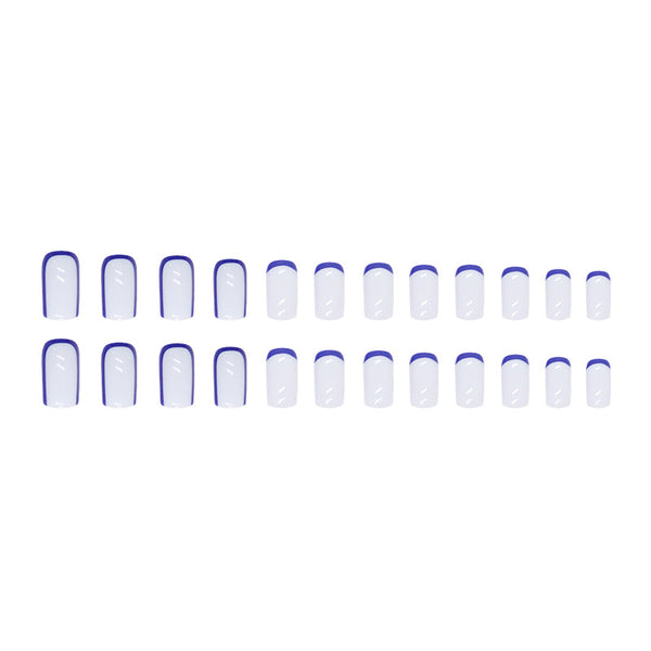 12 Sizes-24 Pcs Press On Nails W924