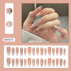 12 Sizes-24 Pcs Press On Nails MY075