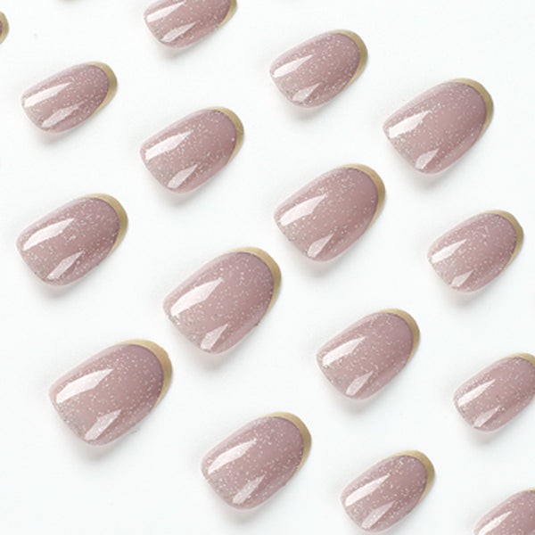 12 Sizes-24 Pcs Press On Nails JP2124