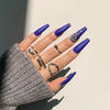12 Sizes-24 Pcs Press On Nails JP1329