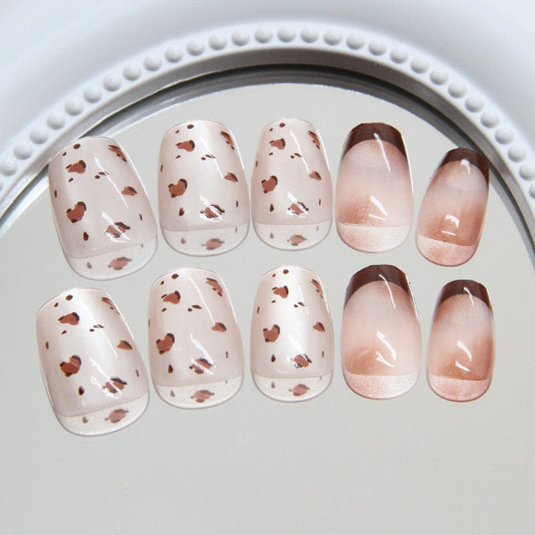12 Sizes-24 Pcs Press On Nails MY109