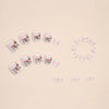 12 Sizes-24 Pcs Press On Nails F055