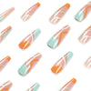 12 Sizes-24 Pcs Press On Nails JP1761
