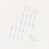 12 Sizes-24 Pcs Press On Nails JP1140