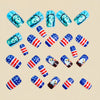 12 Sizes-24 Pcs Press On Nails Y1970