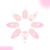 12 Sizes-24 Pcs Press On Nails C1038