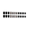 12 Sizes-24 Pcs Press On Nails D019