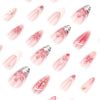 12 Sizes-24 Pcs Press On Nails JP4076