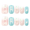 12 Sizes-24 Pcs Press On Nails JP3945