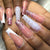 French Long Pink Press on Nails