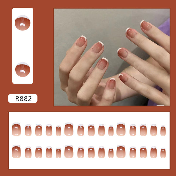 30 Pcs Press On Nails R882