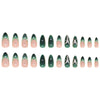 12 Sizes-24 Pcs Press On Nails W1755