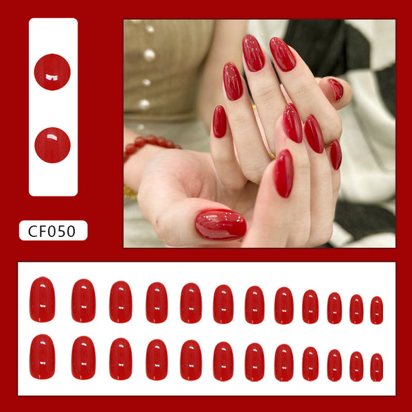 12 Sizes-24 PcsPress On Nails Cf050
