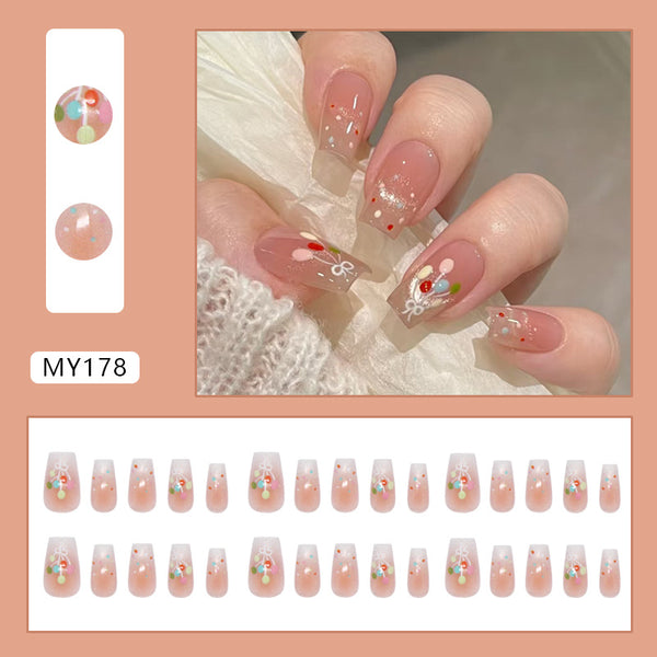 30 Pcs Press On Nails MY178