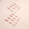 12 Sizes-24 Pcs Press On Nails W654