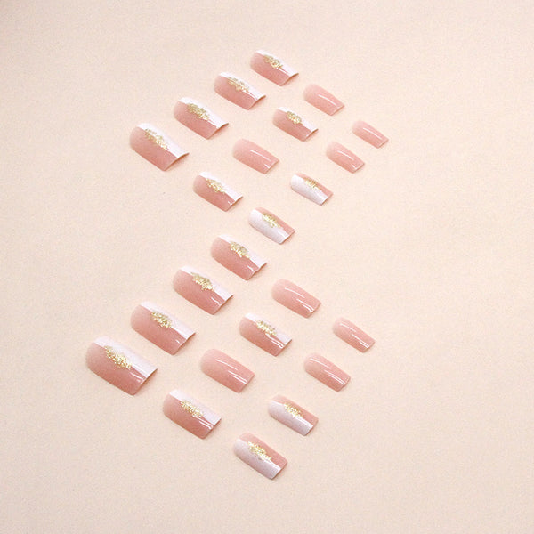 12 Sizes-24 Pcs Press On Nails W654