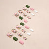 12 Sizes-24 Pcs Press On Nails W1454