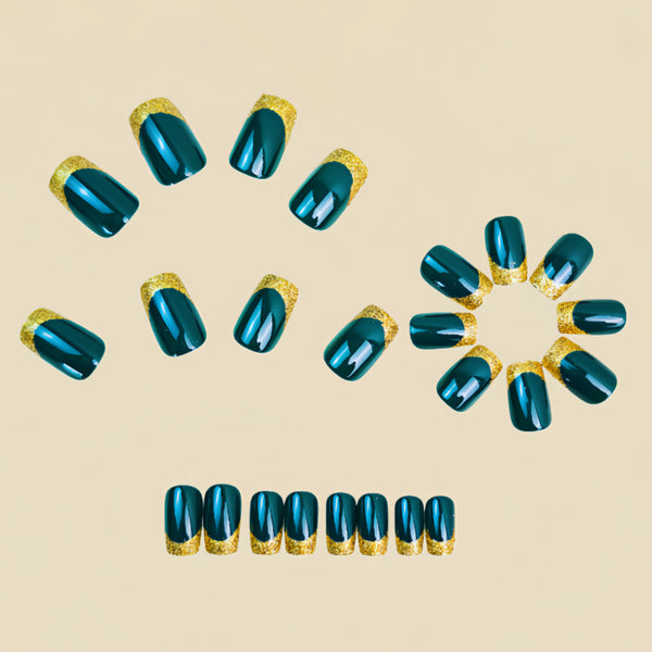 12 Sizes-24 Pcs Press On Nails Y1725