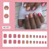 12 Sizes-24 Pcs Press On Nails W1407