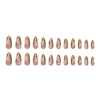12 Sizes-24 Pcs Press On Nails Z1299