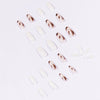 12 Sizes-24 Pcs Press On Nails JP1049