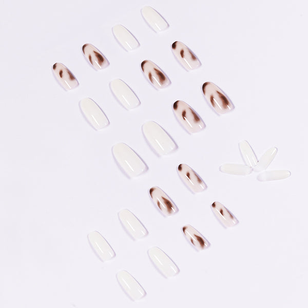12 Sizes-24 Pcs Press On Nails JP1049