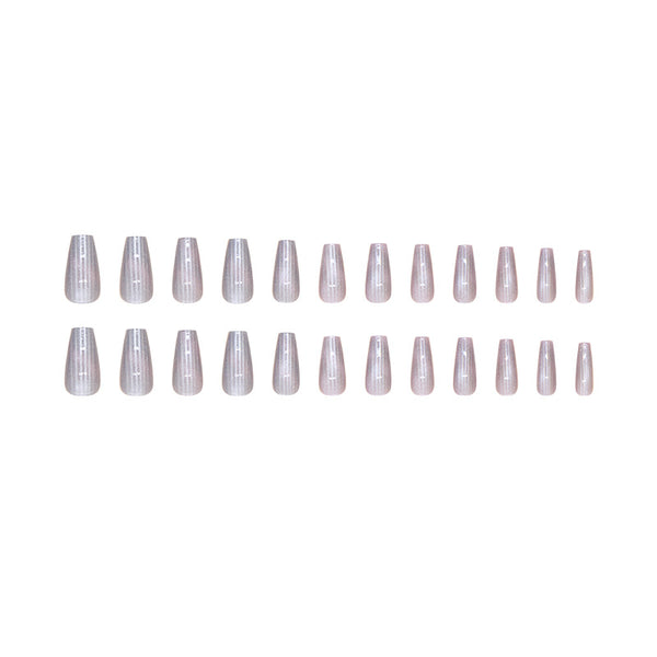12 Sizes-24 Pcs Press On Nails W1576