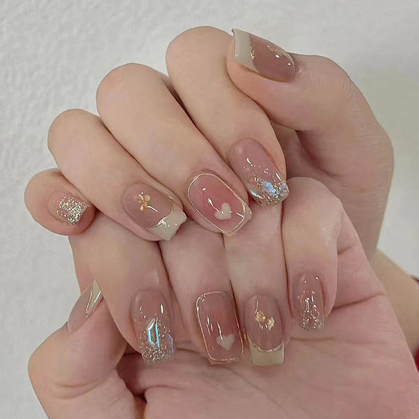 12 Sizes-24 Pcs Press On Nails Z788