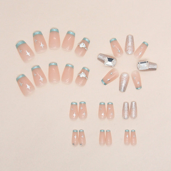 30 Pcs Press On Nails Z765