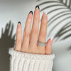 12 Sizes-24 Pcs Press On Nails JP1818