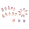 12 Sizes-24 Pcs Press On Nails Z370