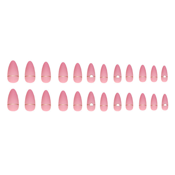 12 Sizes-24 Pcs Press On Nails Z968