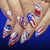 12 Sizes-24 Pcs Press On Nails C1702