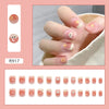 12 Sizes-24 Pcs Press On Nails R917