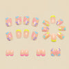 12 Sizes-24 Pcs Press On Nails Y1852