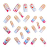 12 Sizes-24 Pcs Press On Nails Y794