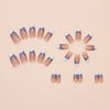 12 Sizes-24 Pcs Press On Nails W1700
