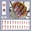 12 Sizes-24 Pcs Press On Nails W067
