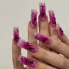 12 Sizes-24 Pcs Press On Nails JP3332
