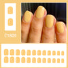 12 Sizes-24 Pcs Press On Nails C1809