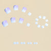 12 Sizes-24 Pcs Press On Nails Y863
