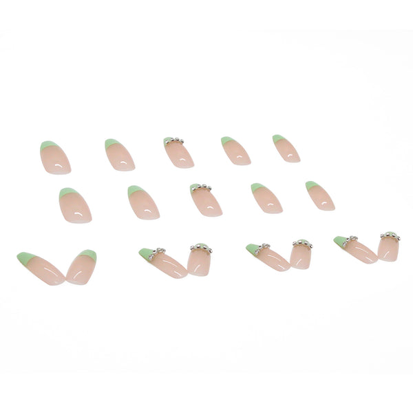 12 Sizes-24 Pcs Press On Nails Z207