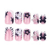 12 Sizes-24 Pcs Press On Nails JP3651