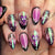 12 Sizes-24 Pcs Press On Nails JP3612